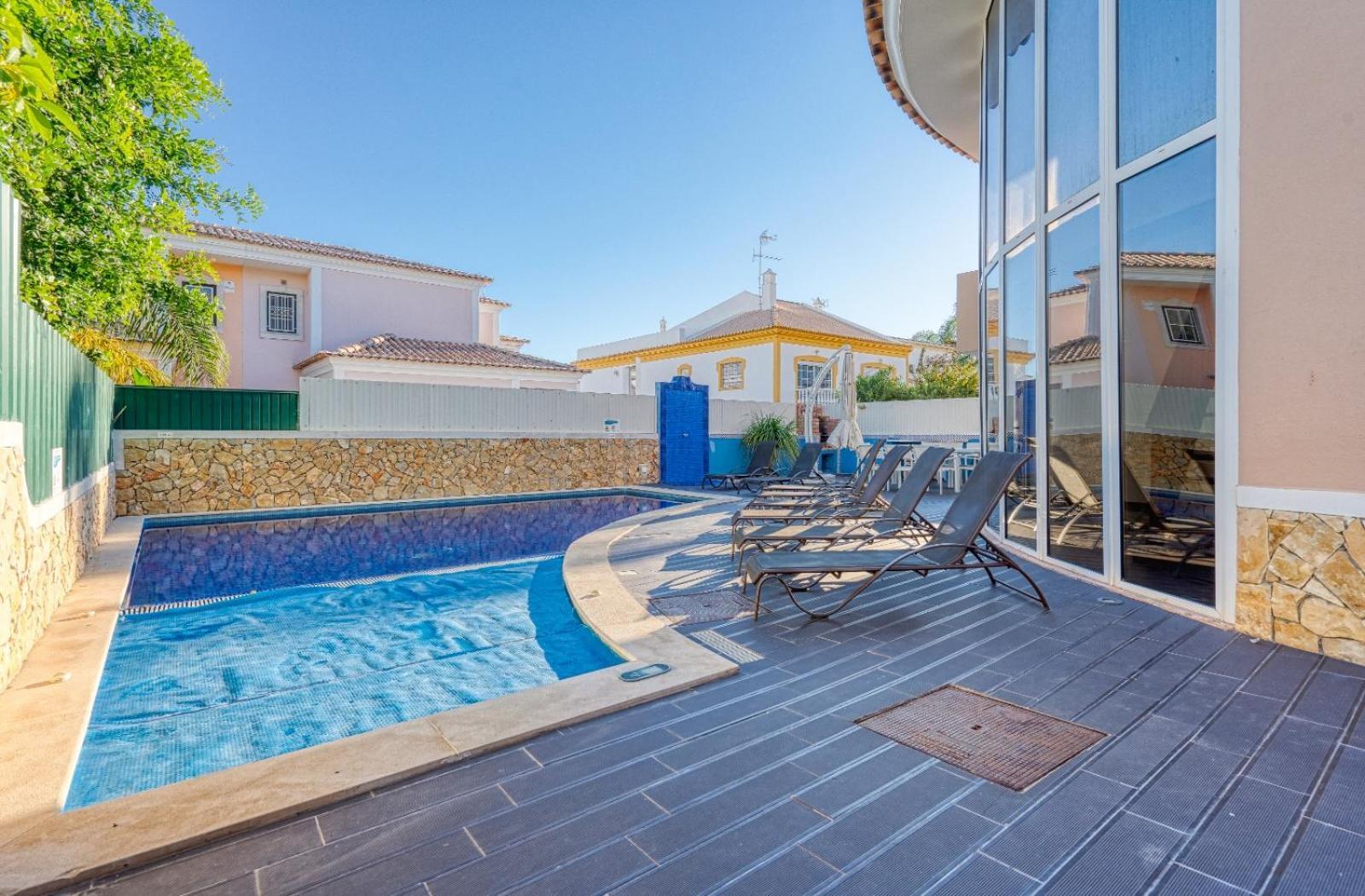 Full Private 300Sqm Villa Jacuzzi Heated Pool Ideal & Quiet Location Albufeira Eksteriør bilde